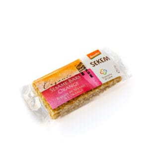 Sesame Bar with Orange
